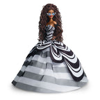 Mattel barbie 65e blauwe saffieren verjaardag modepop
