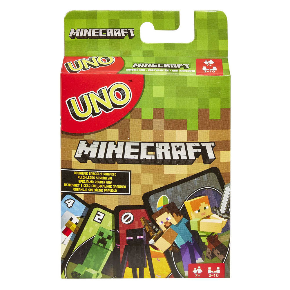 Spel uno minecraft | 4 stuks