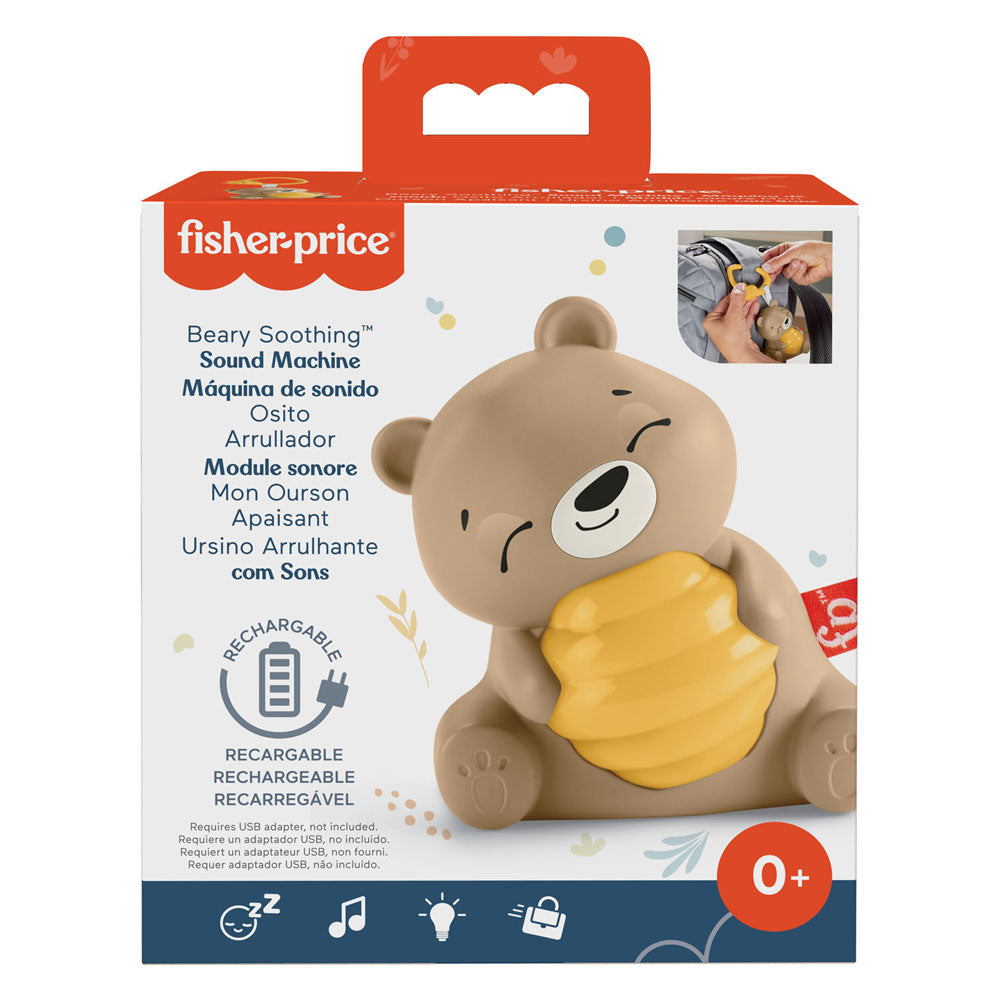 Fisher price beary soothing sound machine | 3 stuks