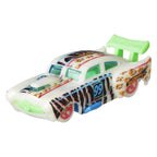 Hot Wheels -  monster trucks set met 10 speelgoedvoertuigen die licht geven in het donker