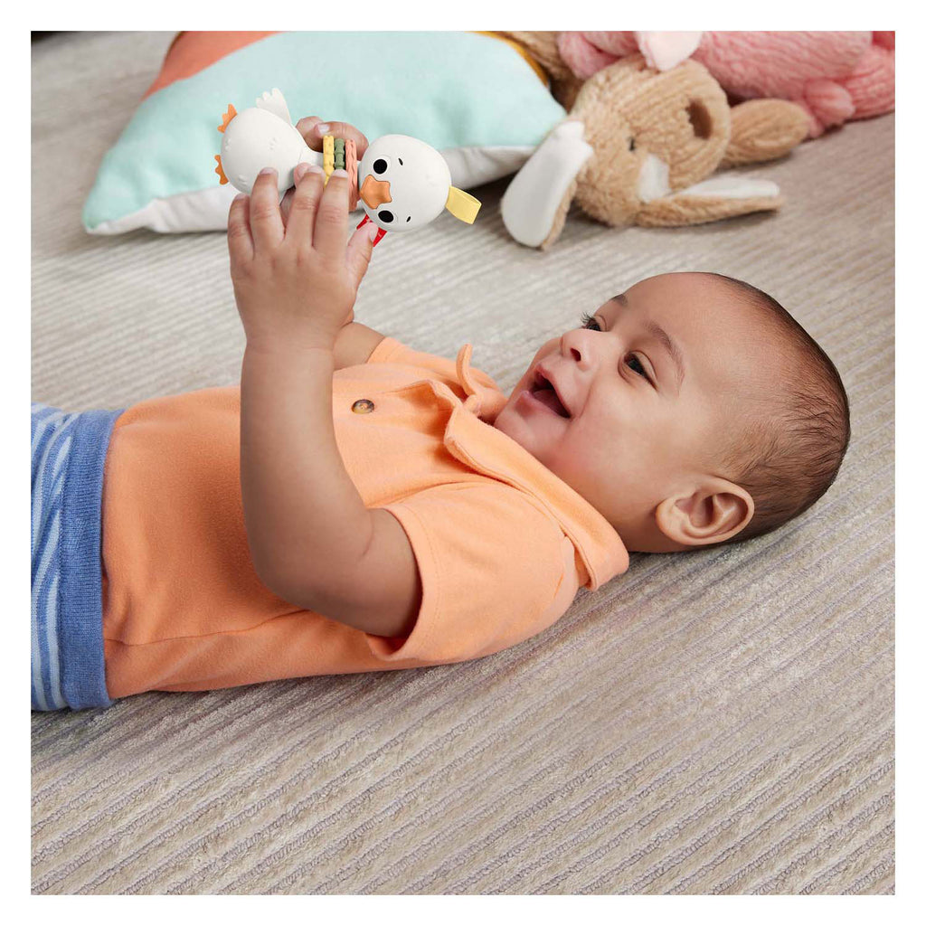 Fisher price bijt rammelaar eend