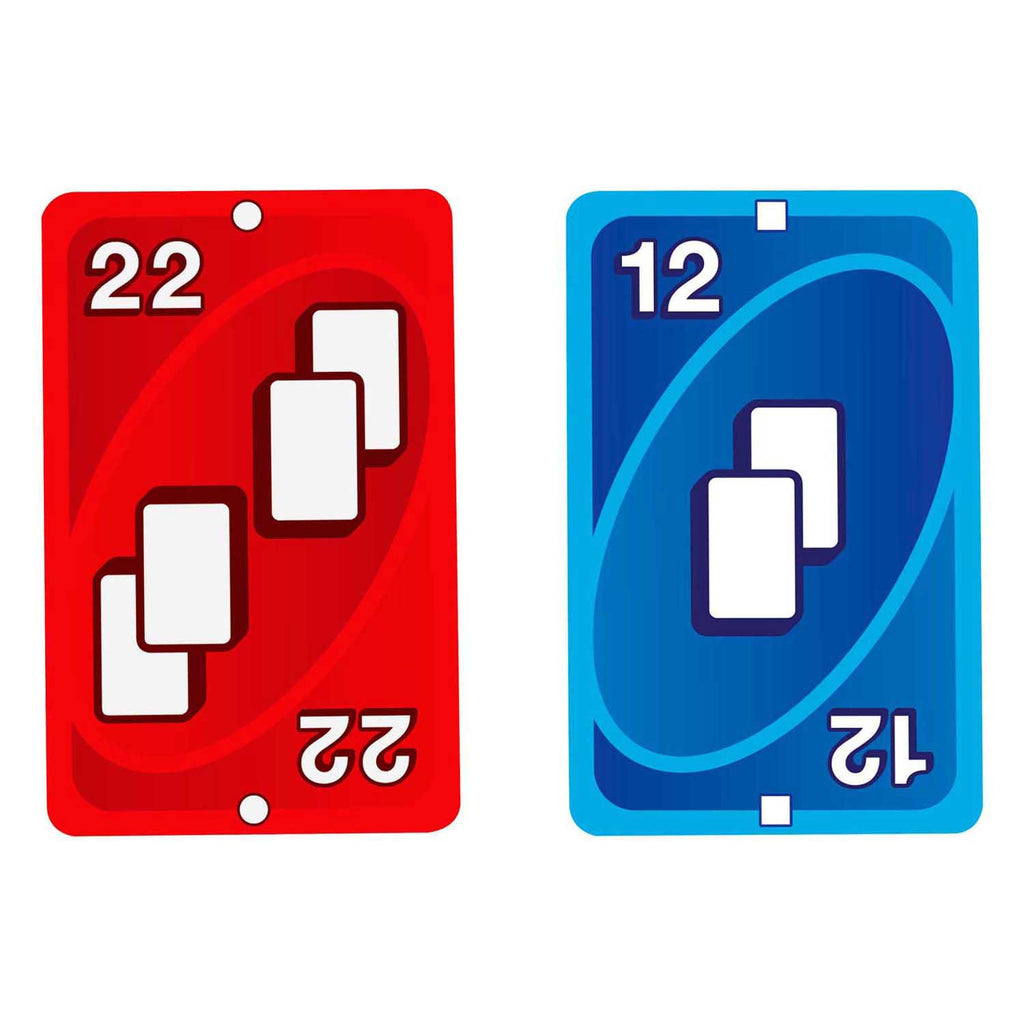 Mattel games uno zero kaartspel
