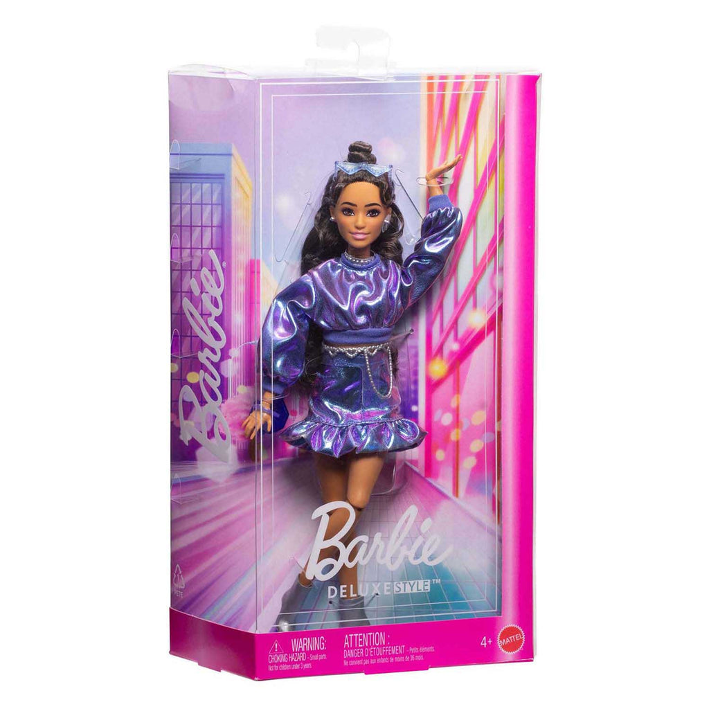 Barbie fashion deluxe style blue sweater