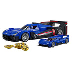Hot Wheels - brick shop speed series cadillac 1:32 bouwset - 236dlg.