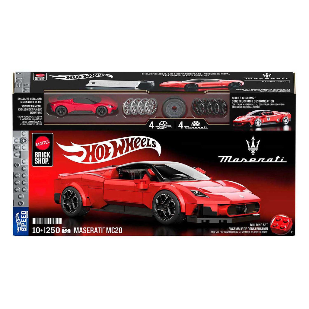 Hot wheels speed series maserati 1:32 bouwset - 250dlg.