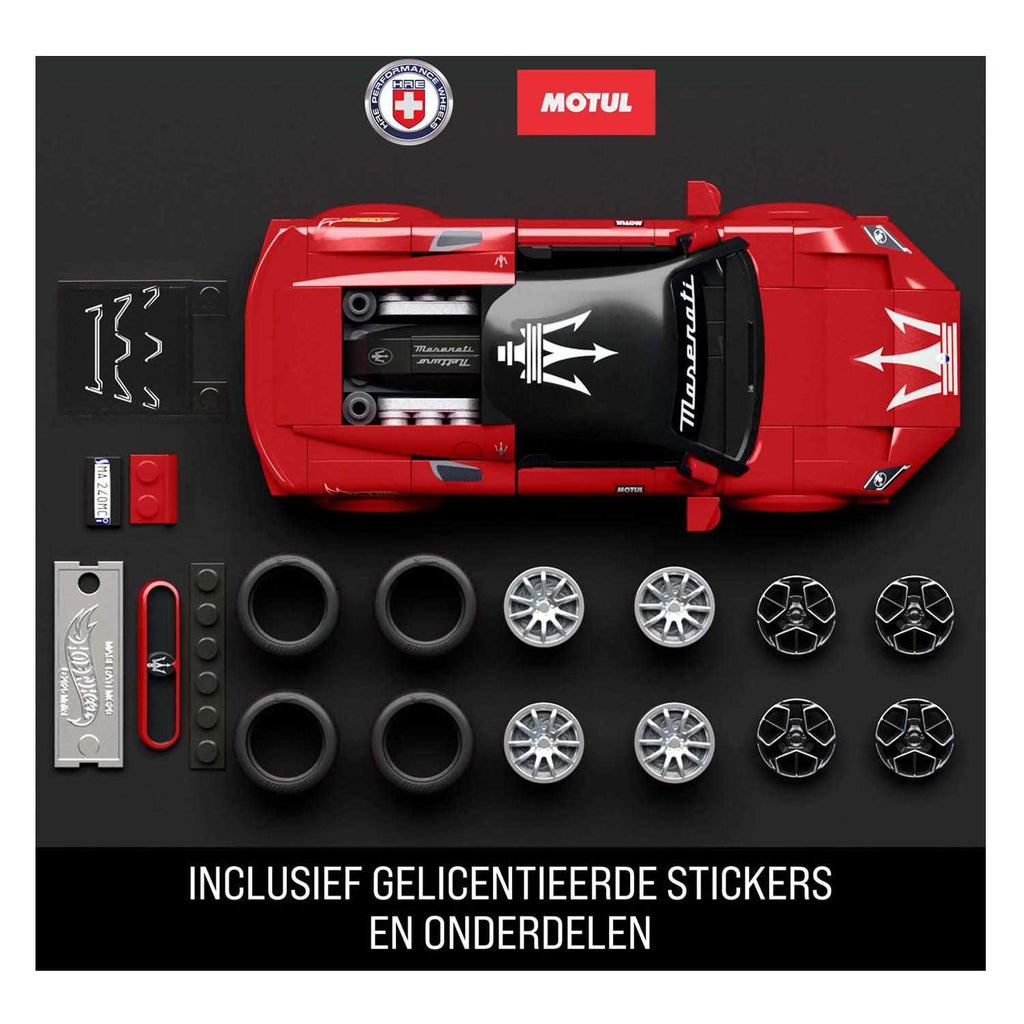 Hot wheels speed series maserati 1:32 bouwset - 250dlg.