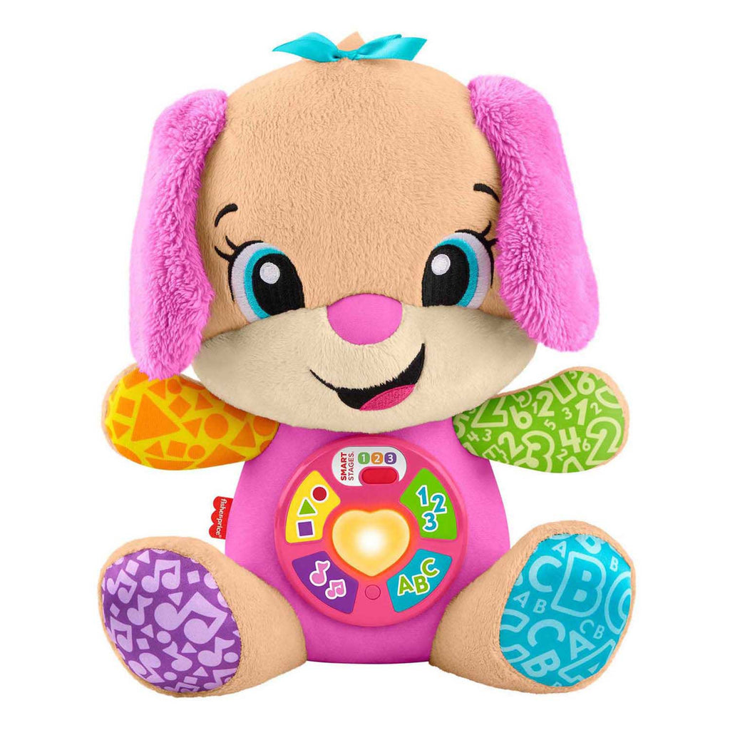 Mattel fisher price zusje puppy knuffel met geluid