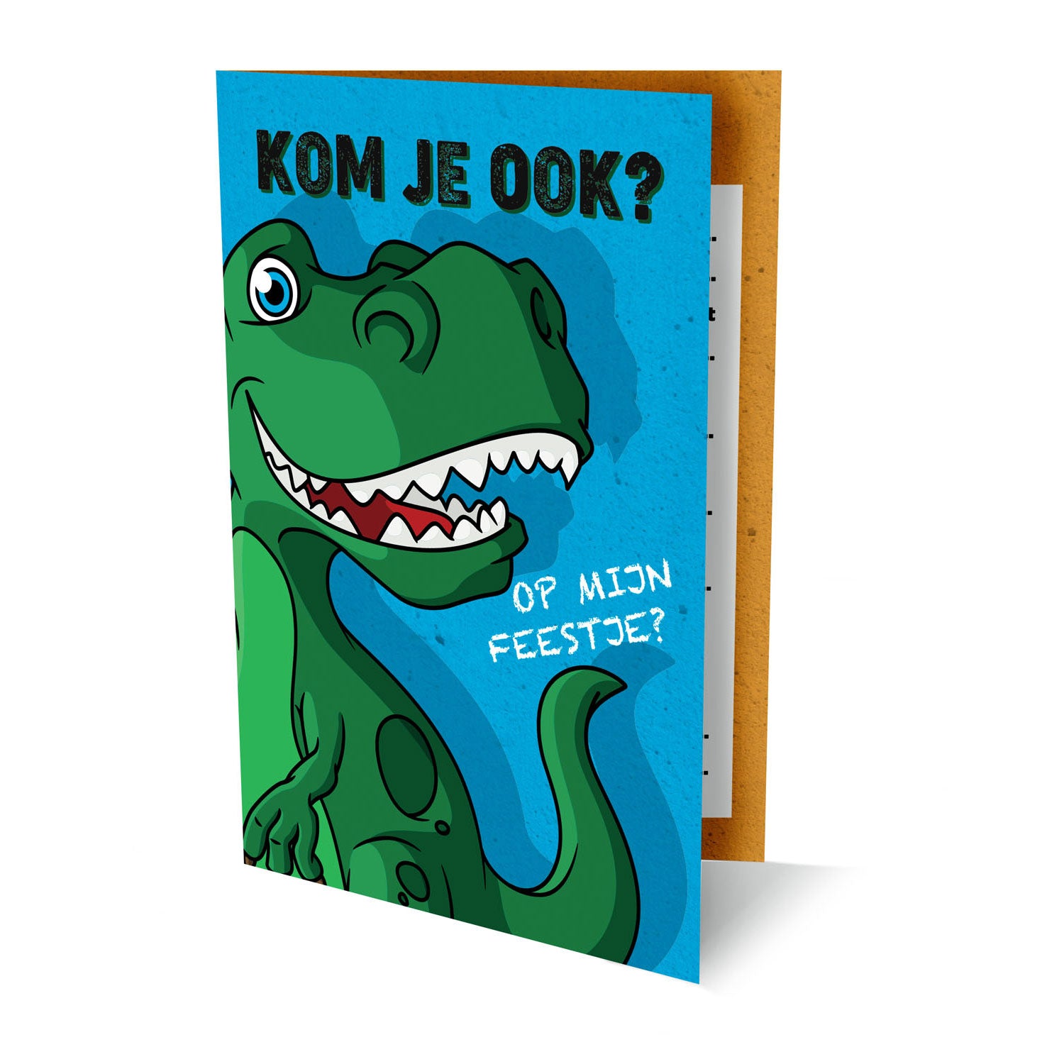 - Uitnodigingen Dinosaurus 6 stuks
