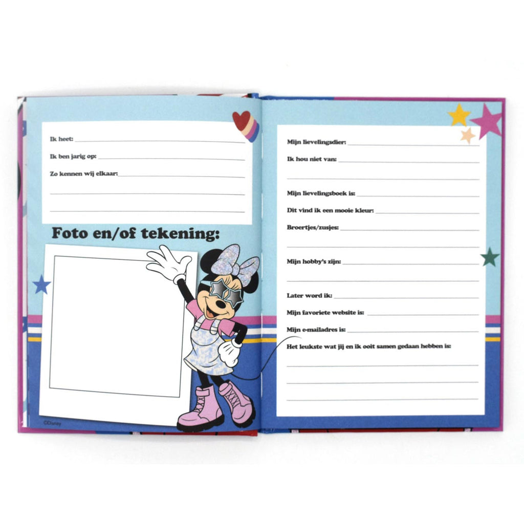 Disney - Vriendenboek minnie mouse
