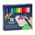 Imagebooks permanent markers - set van 12 stuks
