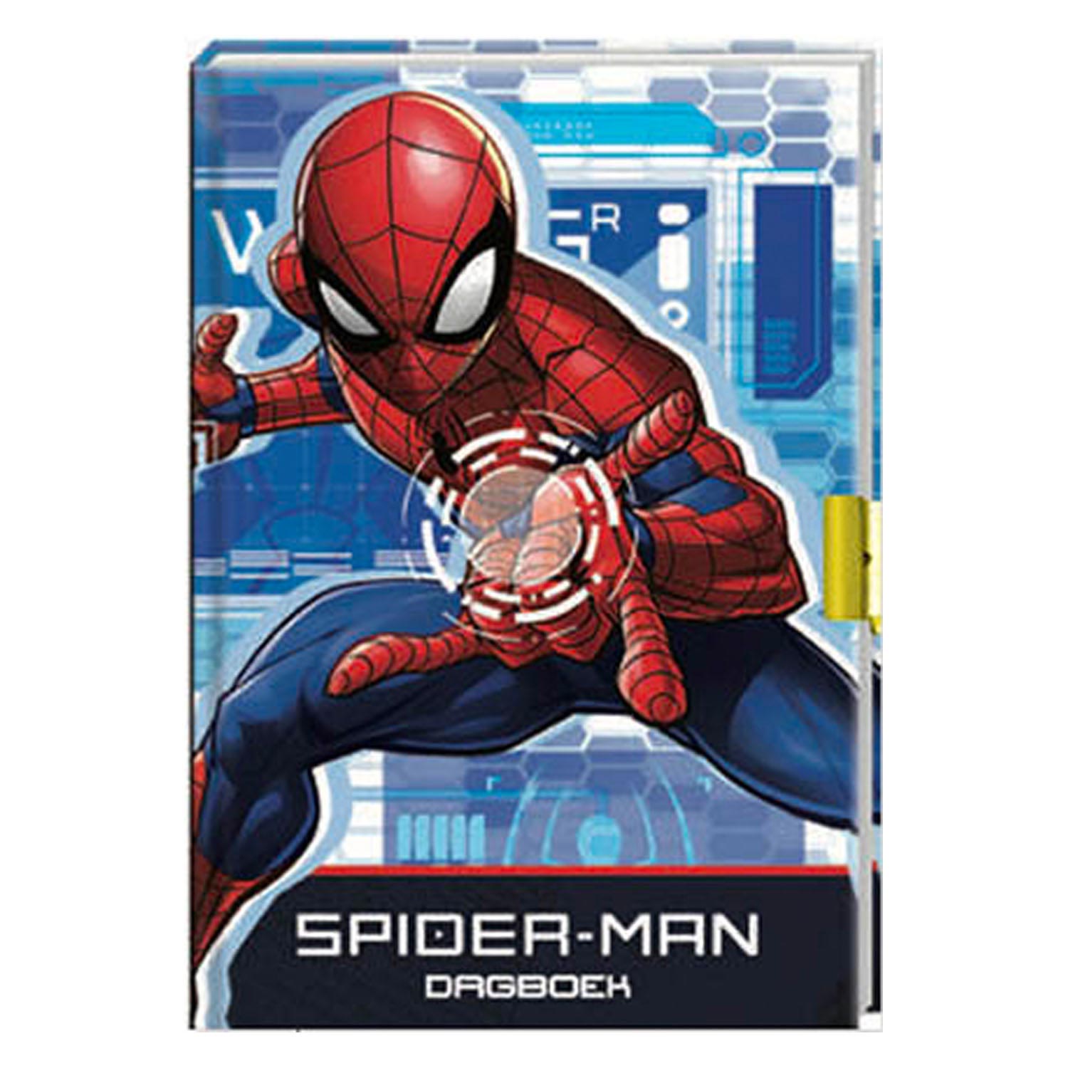 - Dagboek met Slot Spiderman