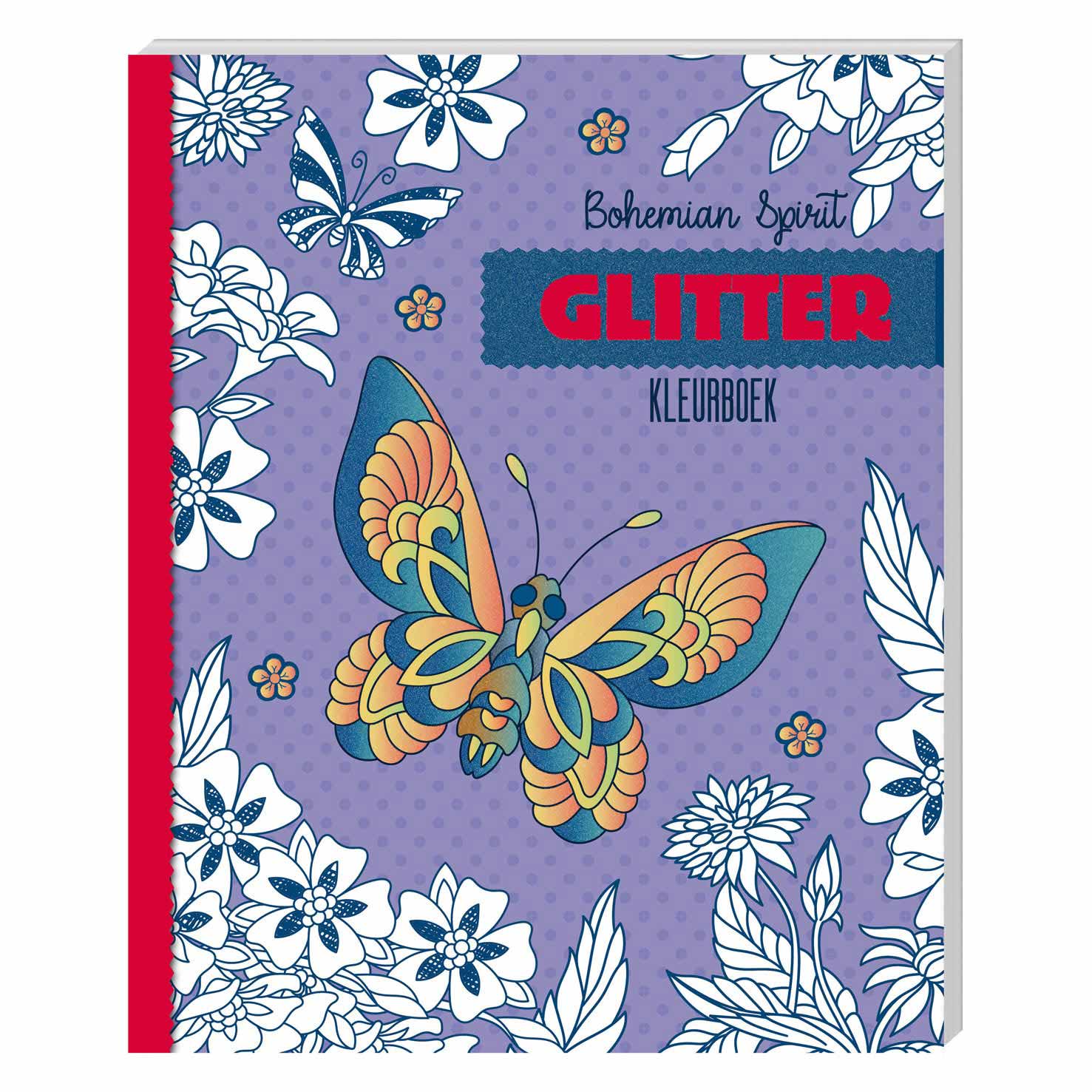 - Glitter Kleurboek - Bohemian Spirit