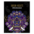 Glitterkleurboek indian nights