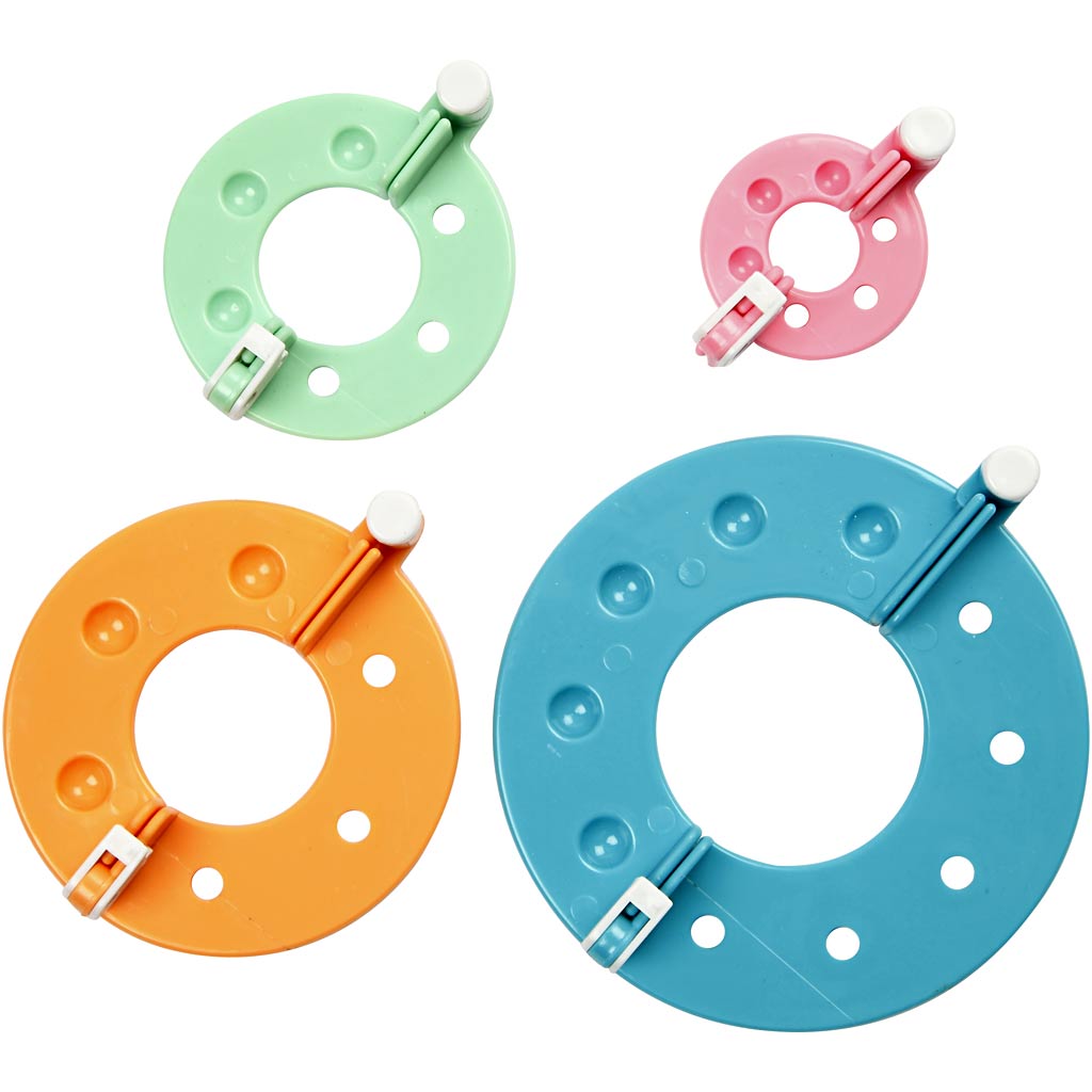 Creativ Company - Creativ Company Https://www.cchobby.nl/pom-pom-maker-d-3-5-5-5-7-9-cm-4-stuk-1-set