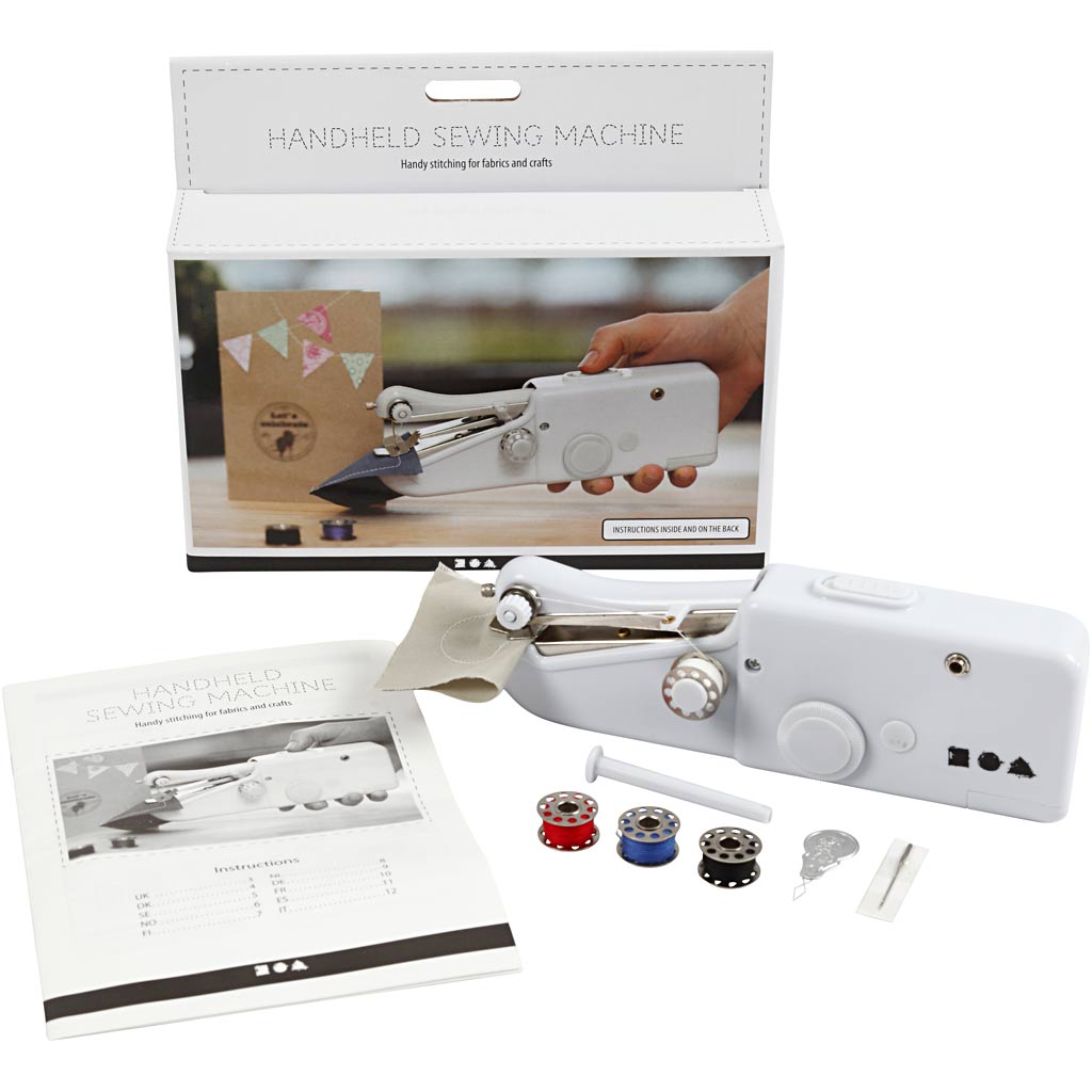 Creativ Company - Creativ Company Https://www.cchobby.nl/handnaaimachine-h-6-7-cm-l-20-5-cm-b-3-5-cm-wit-1-stuk