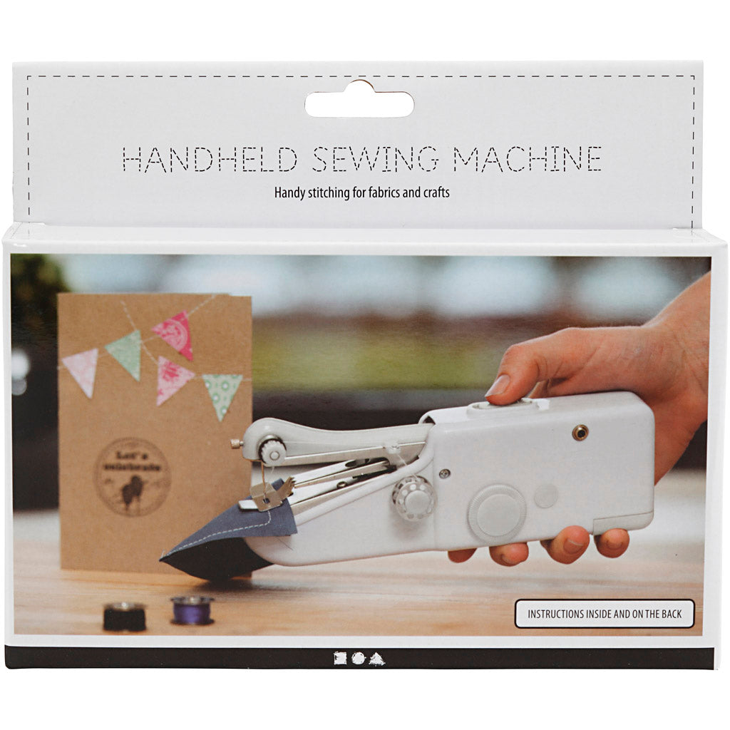 Creativ Company - Creativ Company Https://www.cchobby.nl/handnaaimachine-h-6-7-cm-l-20-5-cm-b-3-5-cm-wit-1-stuk