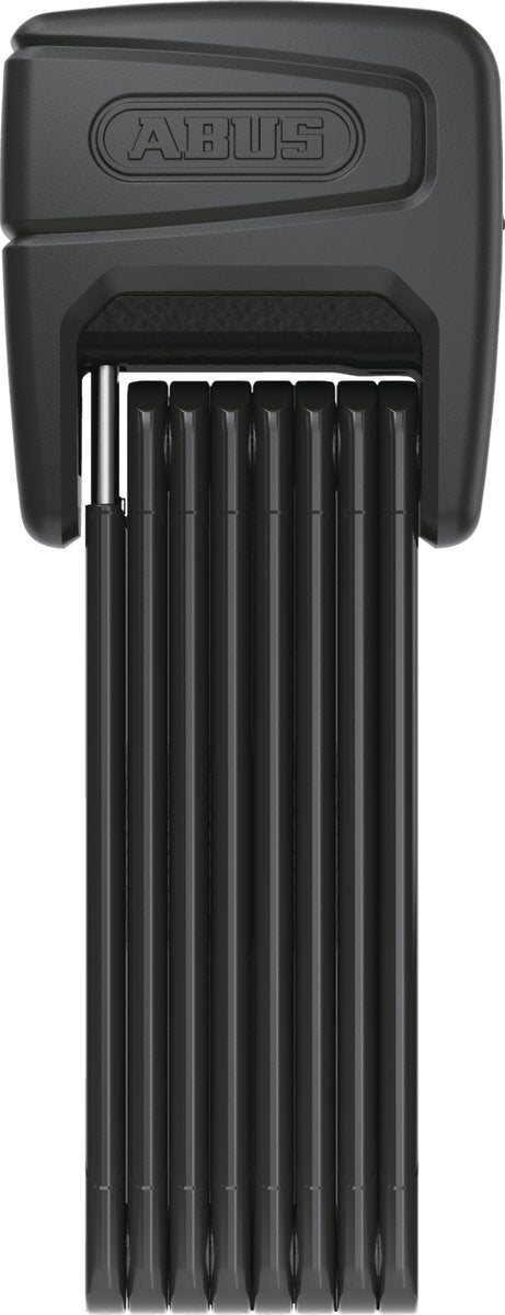 Abus fietsslot vouwslot - bordo™ one 6000a fingerprint - security level 10 - zwart - 120 cm - geschikt voor elektrische fietsen en stadsfietsen