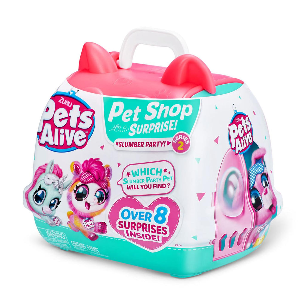 Pets alive zuru pet shop surprise slumber party