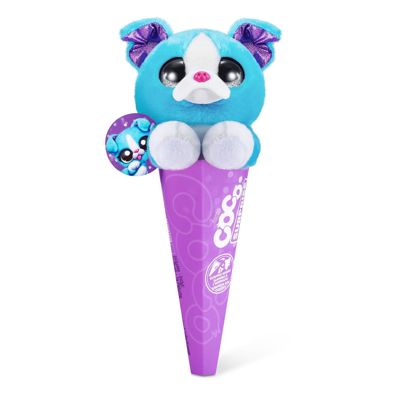 Coco surprise cones met knuffel classic