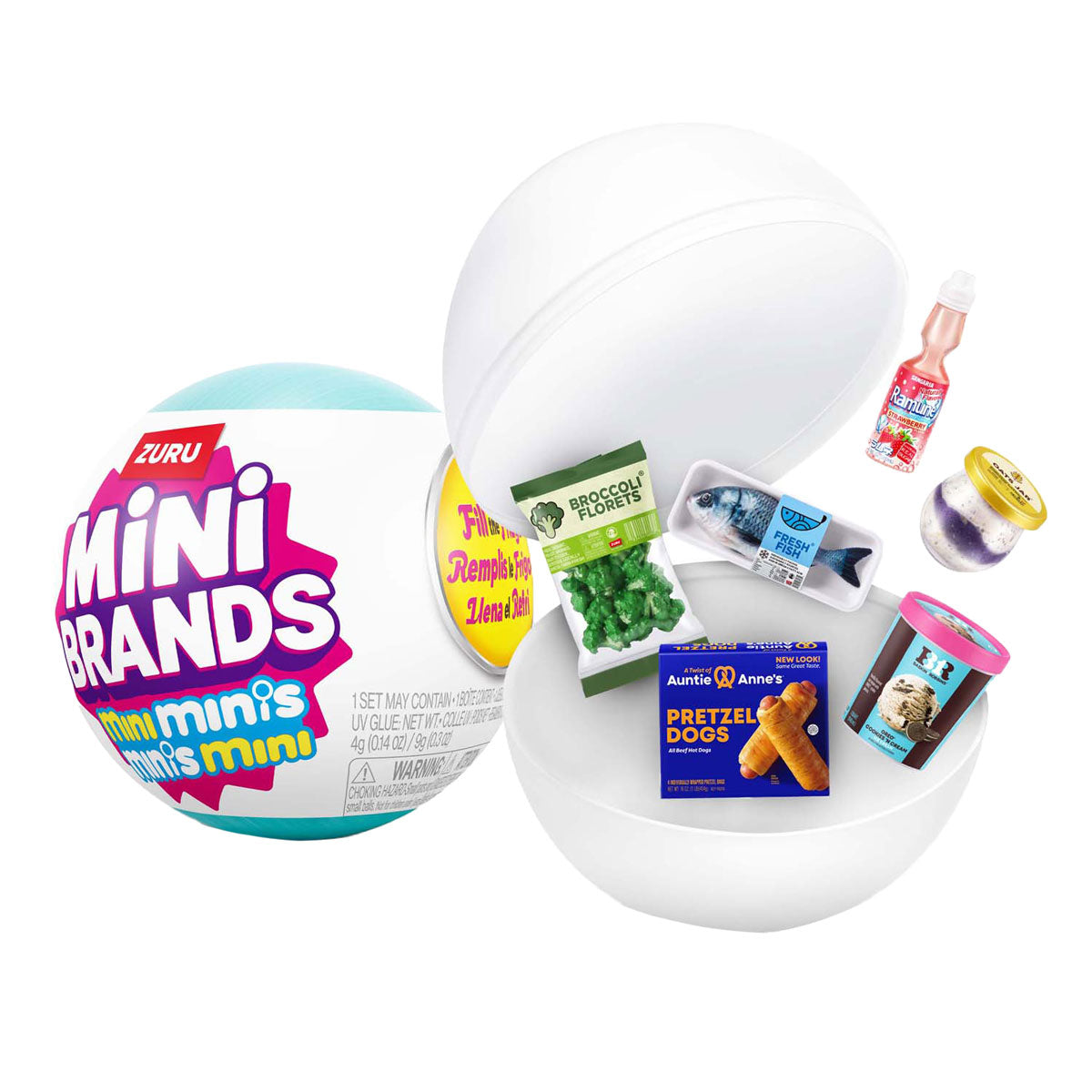 Zuru mini brands fill the fridge - mini eten in verrassingsbal