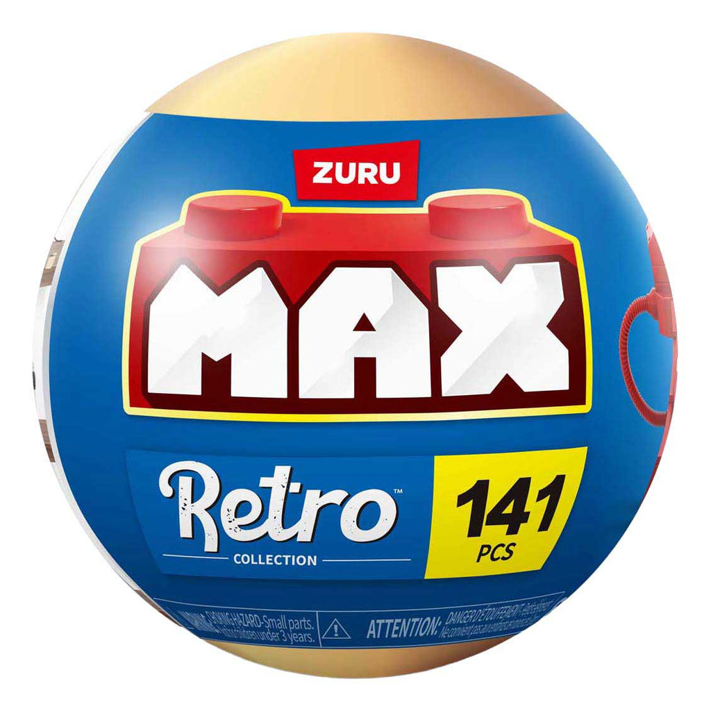 ZURU - ZURU max premium retro telefoon bouwset in verrassingsbal - 141dlg.