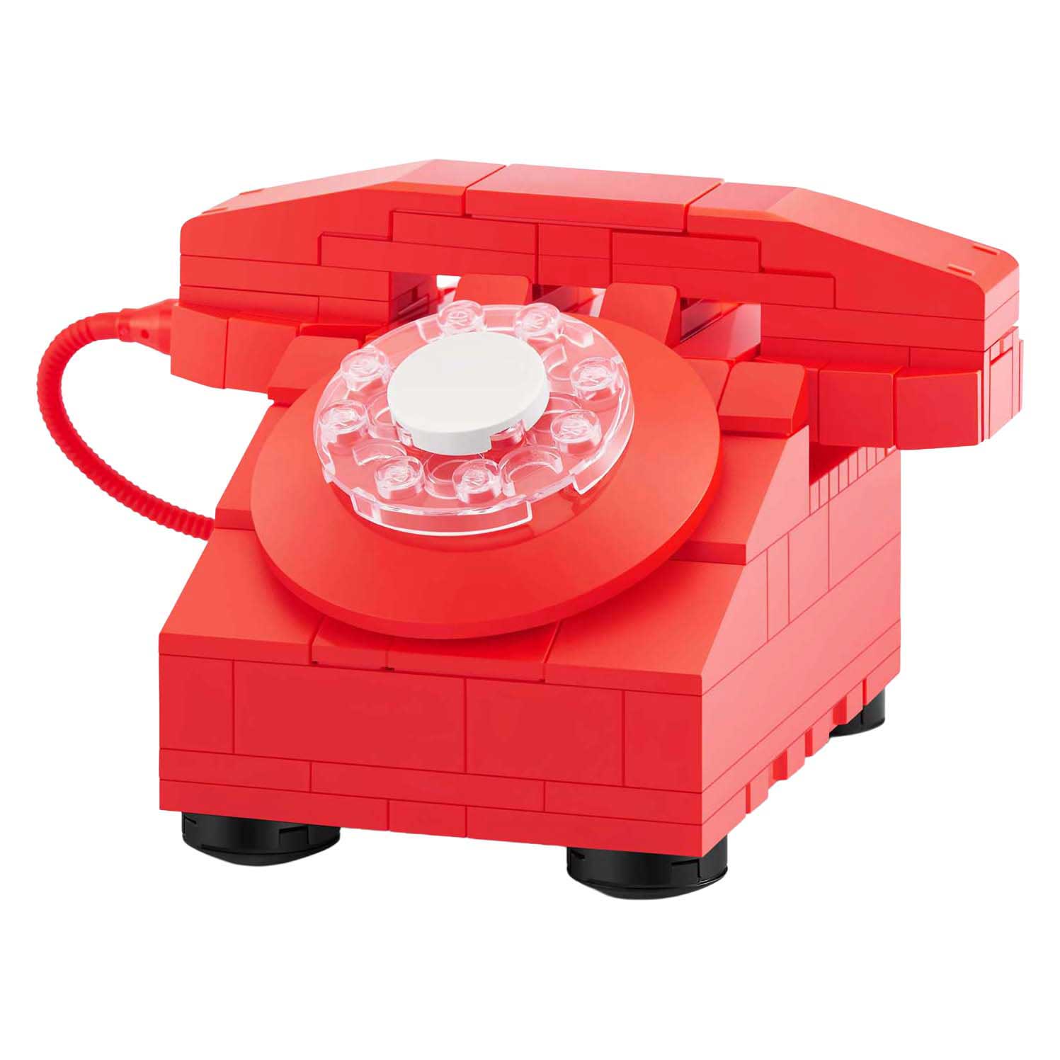 ZURU - ZURU max premium retro telefoon bouwset in verrassingsbal - 141dlg.