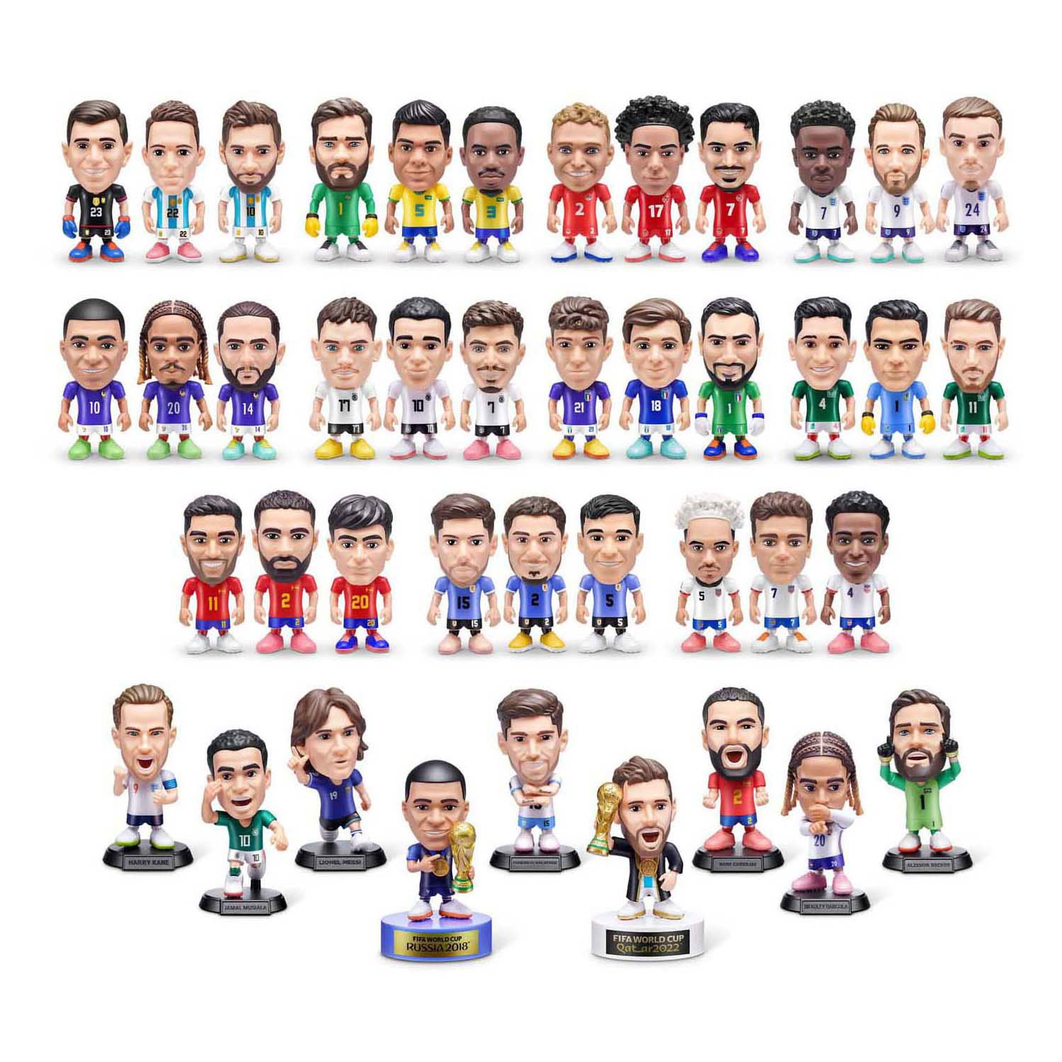 Zuru fifa ballers internationaal assortiment.