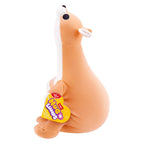 Zuru pluche knuffel medium kangaroo - verzwaarde knuffel speelgoed.