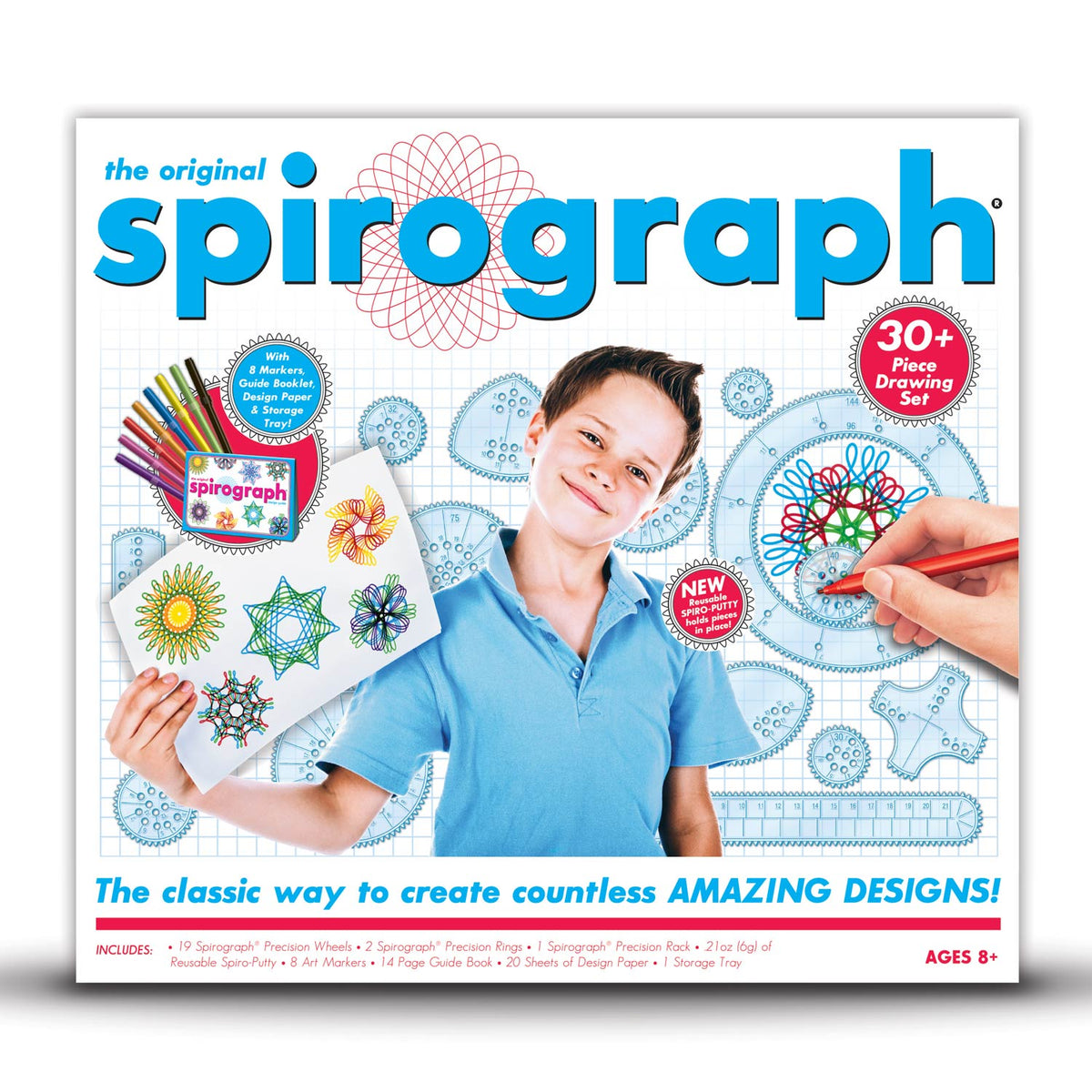 Spirograph speelset met markers
