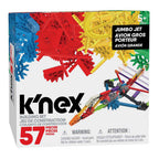 K'nex bouwset - jumbo jet, 57dlg.