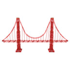 K'Nex Architecture Bouwset Golden Gate Bridge, 1536dlg.