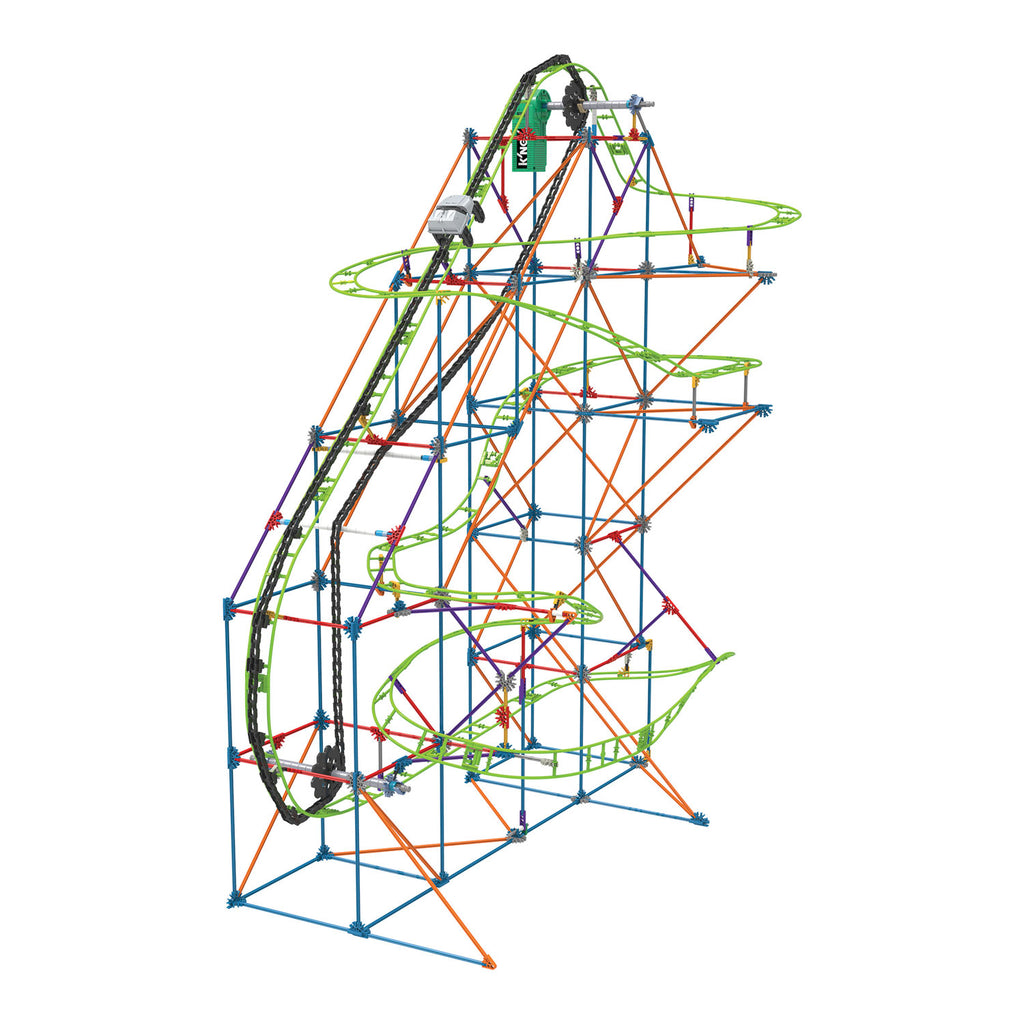 K'nex typhoon frenzy rollercoaster