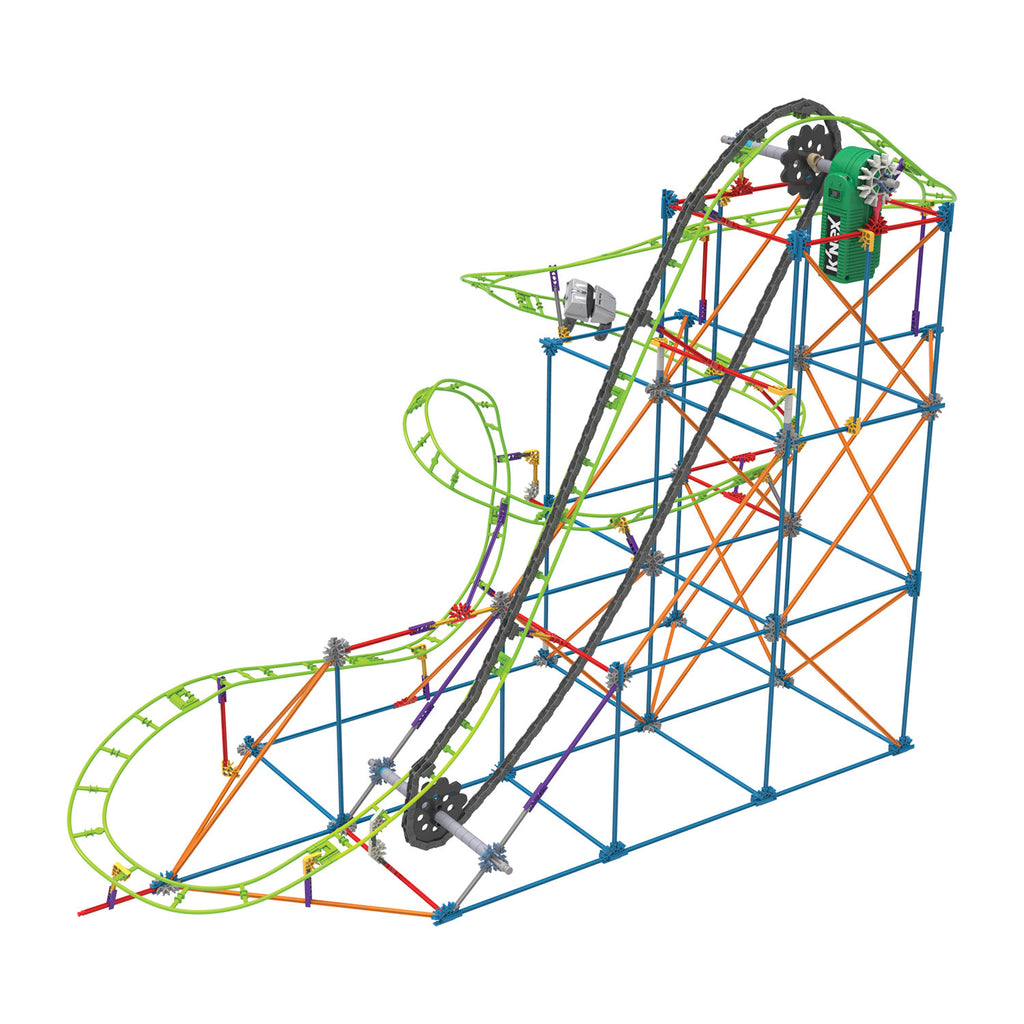 K'nex typhoon frenzy rollercoaster