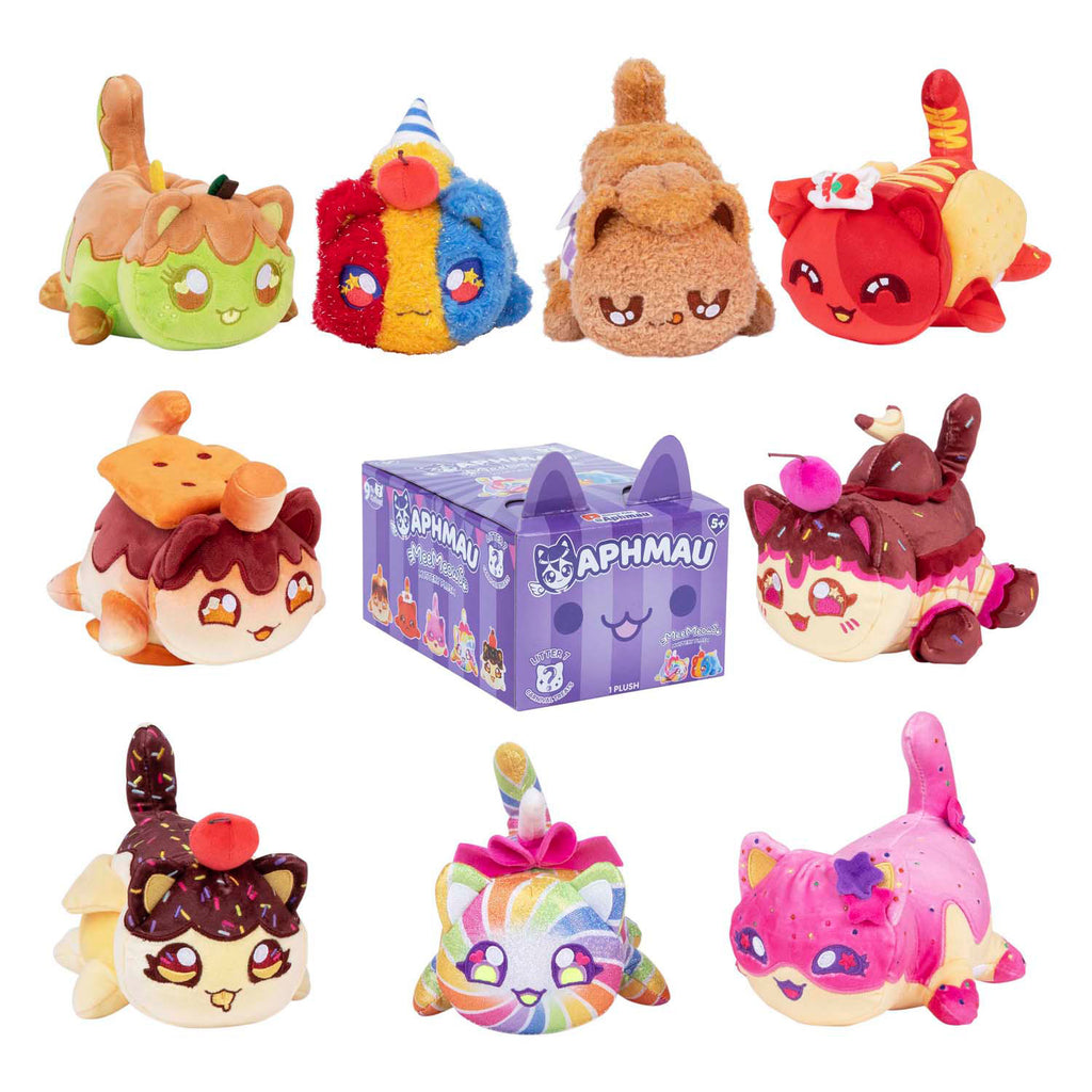 Boti aphmau mystery meemeows knuffel - carnival treats