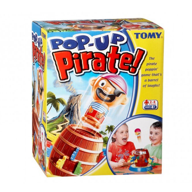 Tomy pop up piraat - kinderspel