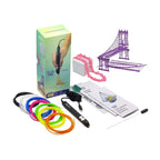 3doodler flow 3d pen set - incl. 8 kleuren filament en ontwerpboek