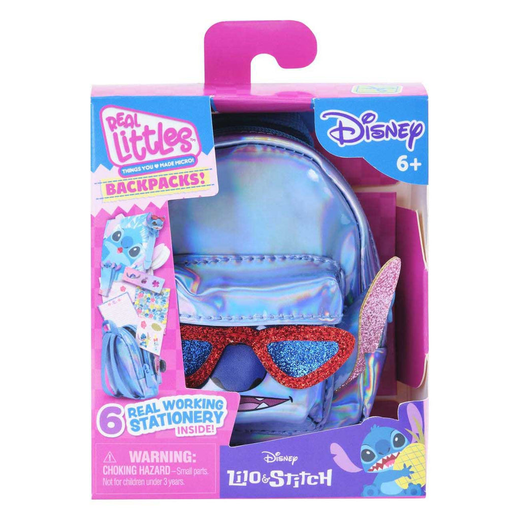 Moose toys real littles stitch rugzak met accessoires