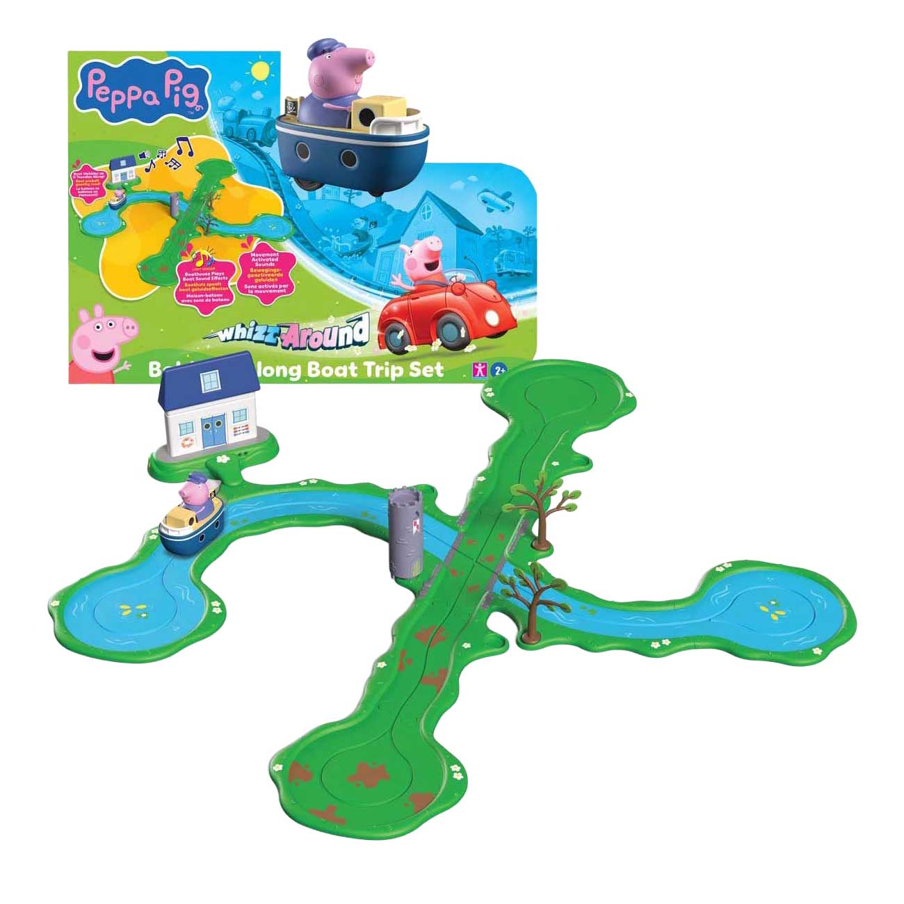 Gear2Play - Gear2 Peppa pig whizz around - bobbing along boot set