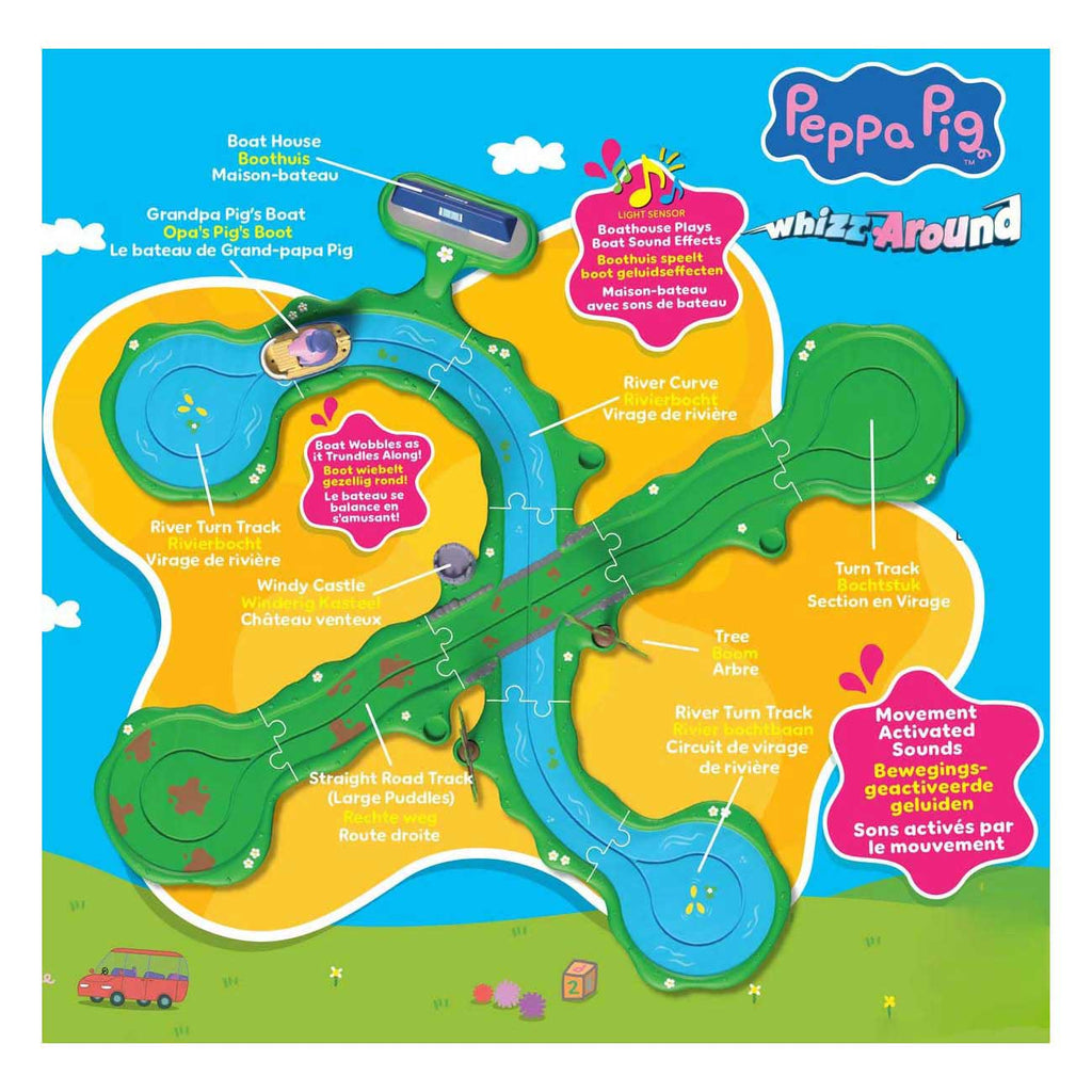 Gear2Play - Gear2 Peppa pig whizz around - bobbing along boot set