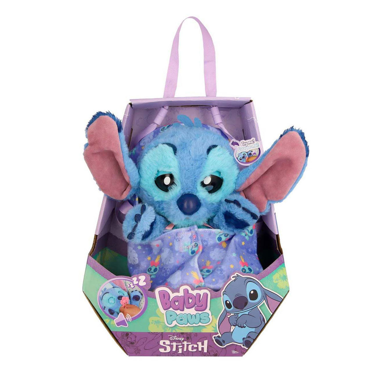 Imc Toys - Imc Toys Baby paws stitch knuffel - 24cm
