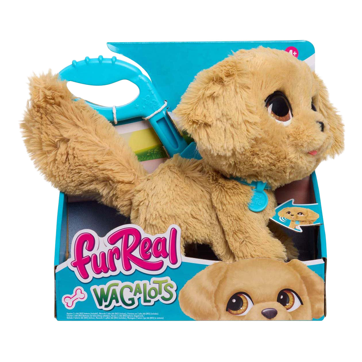 Spectron furreal wagalots golden retriever - interactief puppy