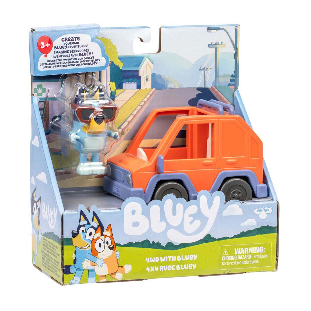 Moose bluey basic vehicle 4wd bluey