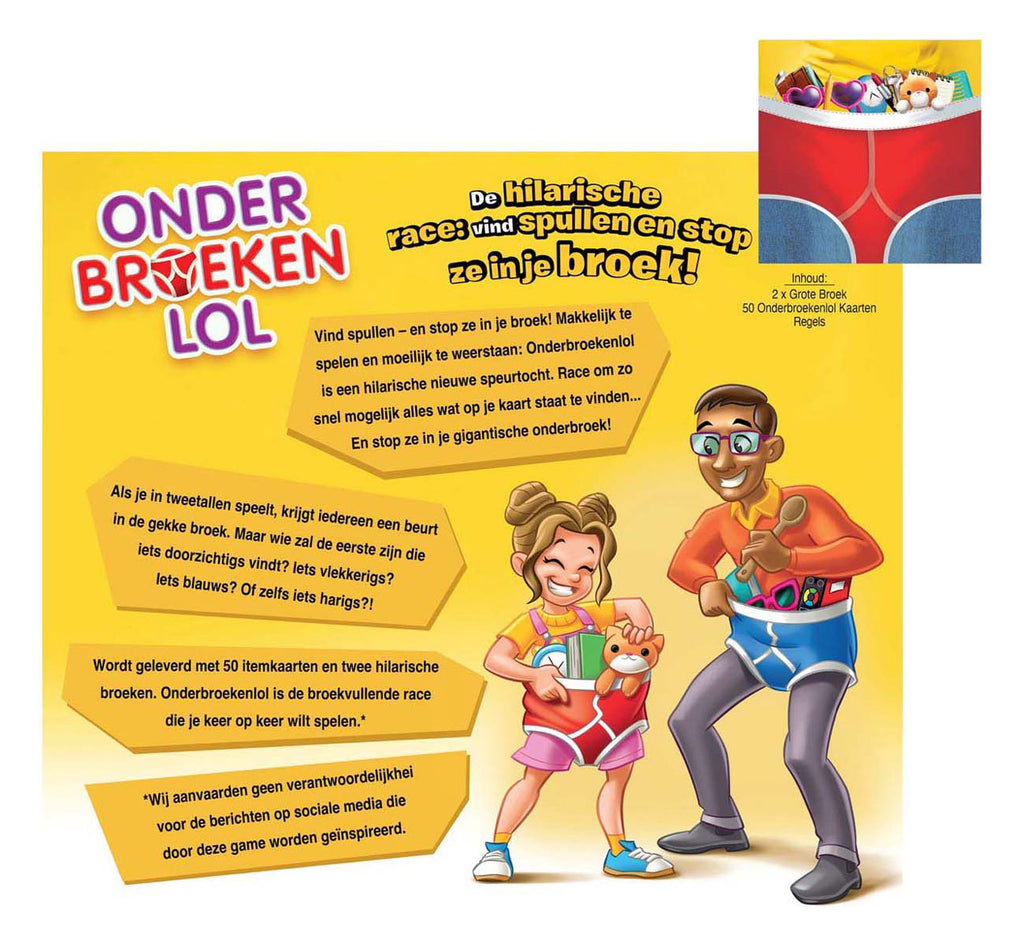 Tomy onderbroekenlol - hilarisch familiespel
