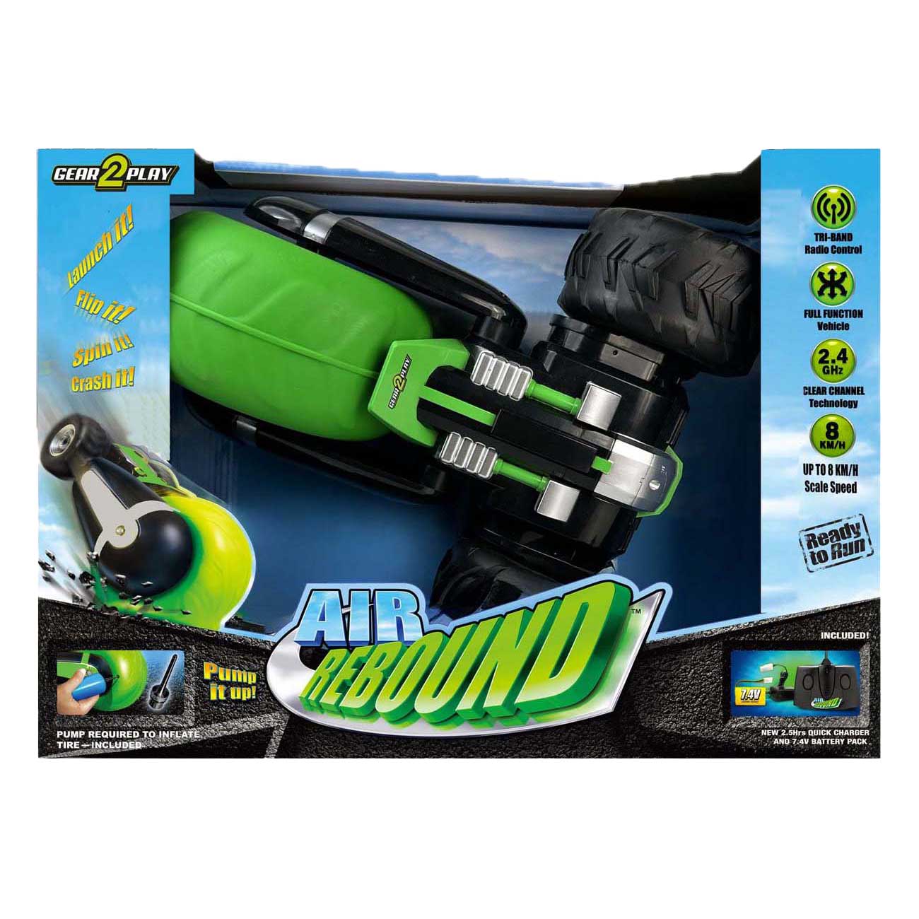 Gear2Play - Gear2 Rc air rebound xxl - stuntauto