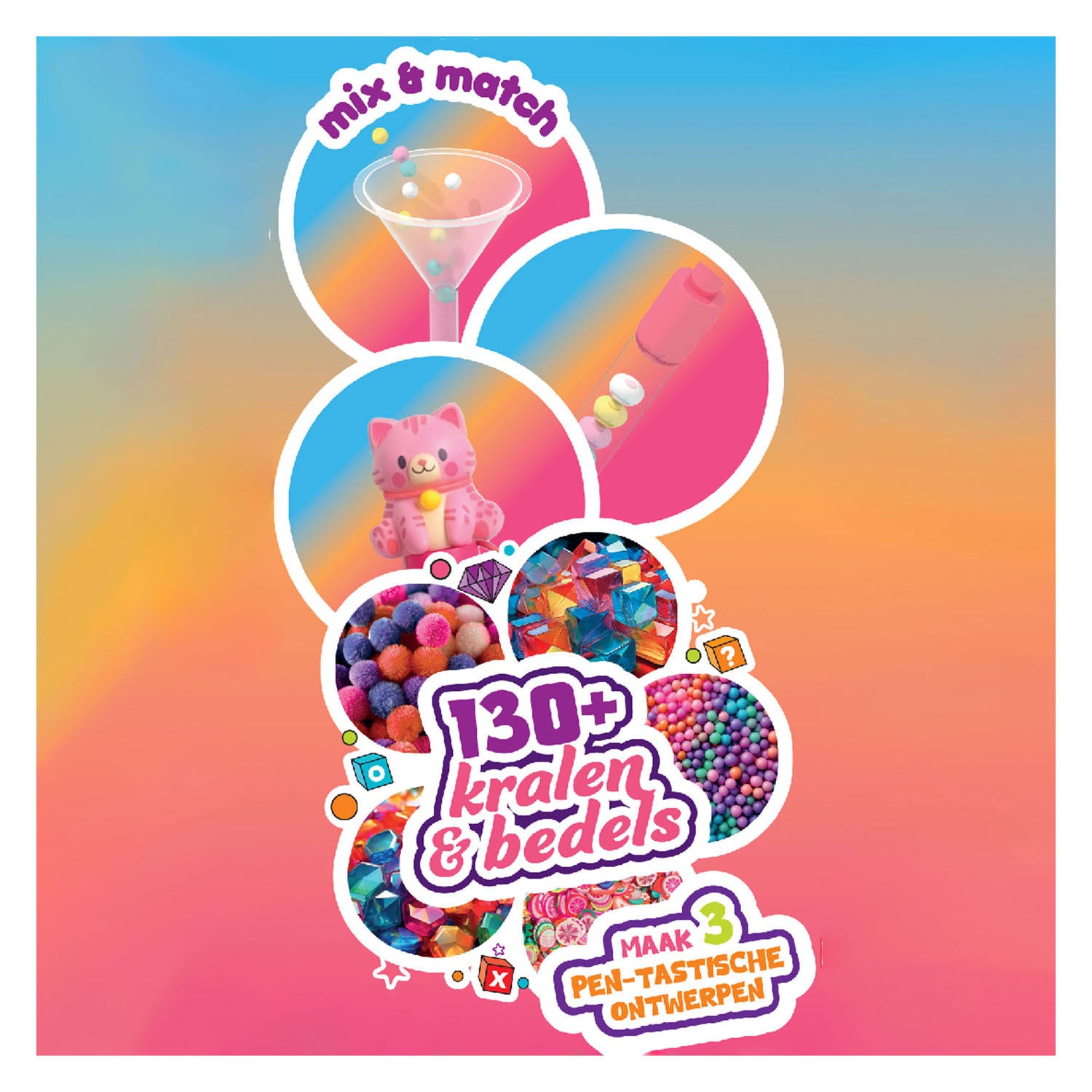 Spectron pen maker magic mini animal - maak je eigen pen
