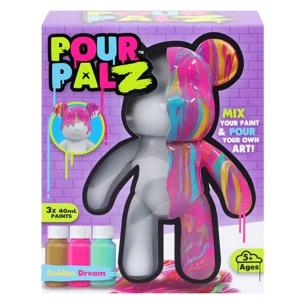 Spectron - Spectron Pour palz golden dream beer gietverfset - incl. 3 acrylverfkleuren