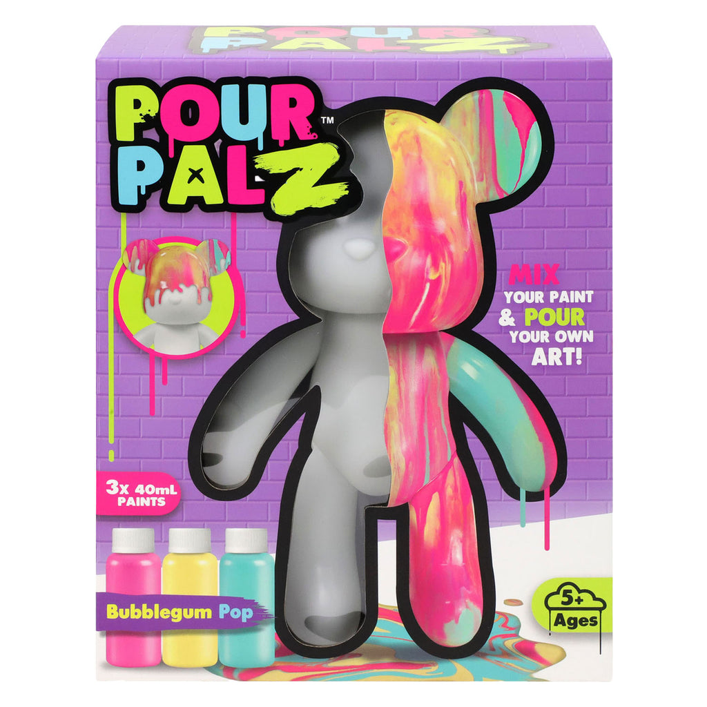 Spectron pour palz bubblegum pop beer gietverfset - incl. 3 acrylverfkleuren