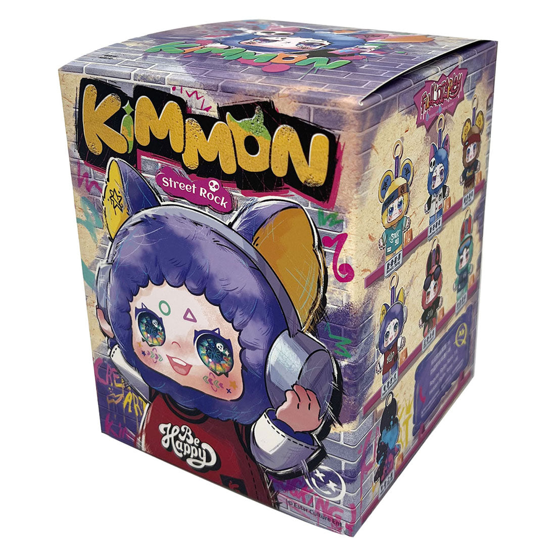 Kimmon - street rock pluche figuur blind box