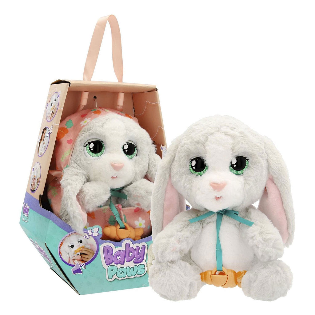Spectron - Spectron Baby paws bunny interactieve knuffel - 20 cm