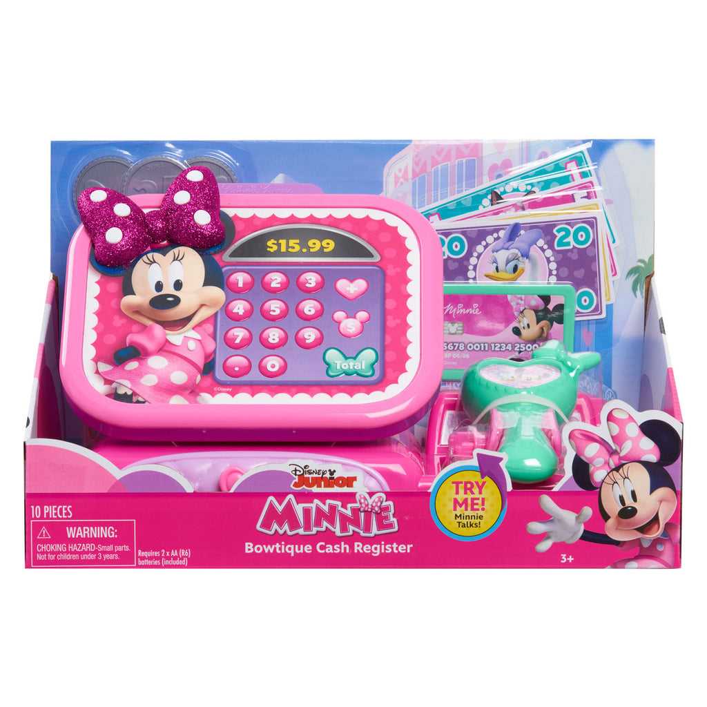 Spectron - Spectron Minnie bowtique speelgoedkassa met geluid - 10dlg.
